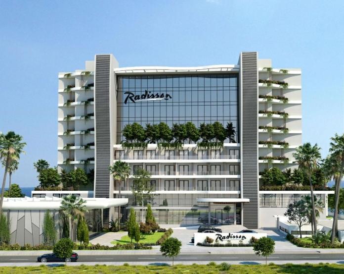 Palm Beach Apartment Voroklini Esterno foto